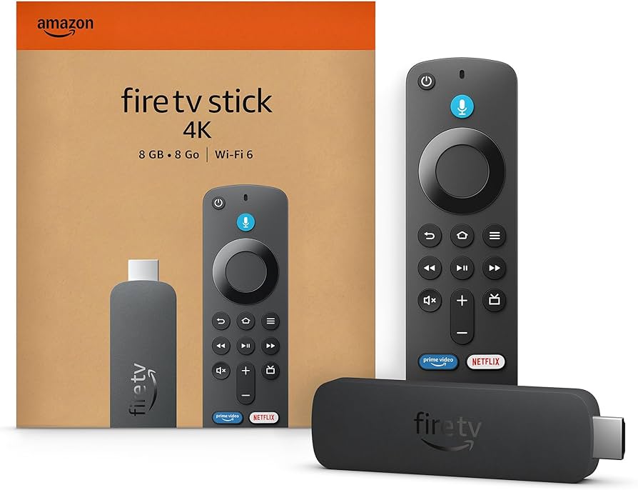 Amazon Fire TV Stick 4K (newest model), streaming device, more