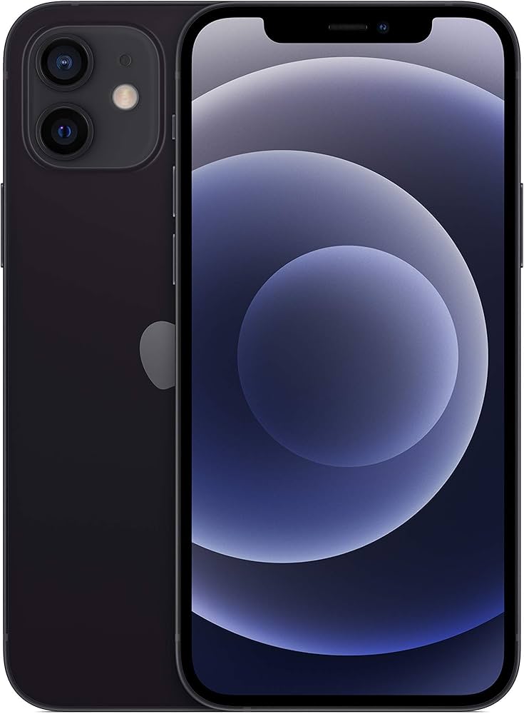 Amazon | 【整備済み品】 Apple iPhone 12 64GB ブラック SIMフリー