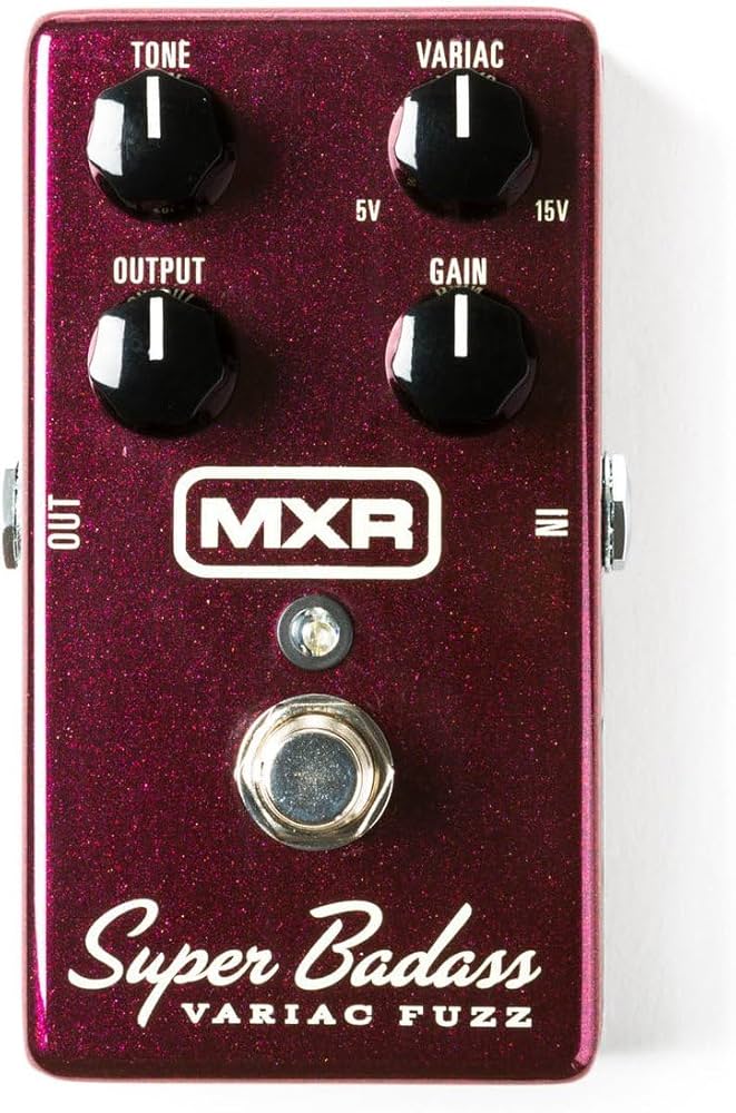 Amazon.com: MXR® Super Badass® Variac Fuzz : Musical Instruments