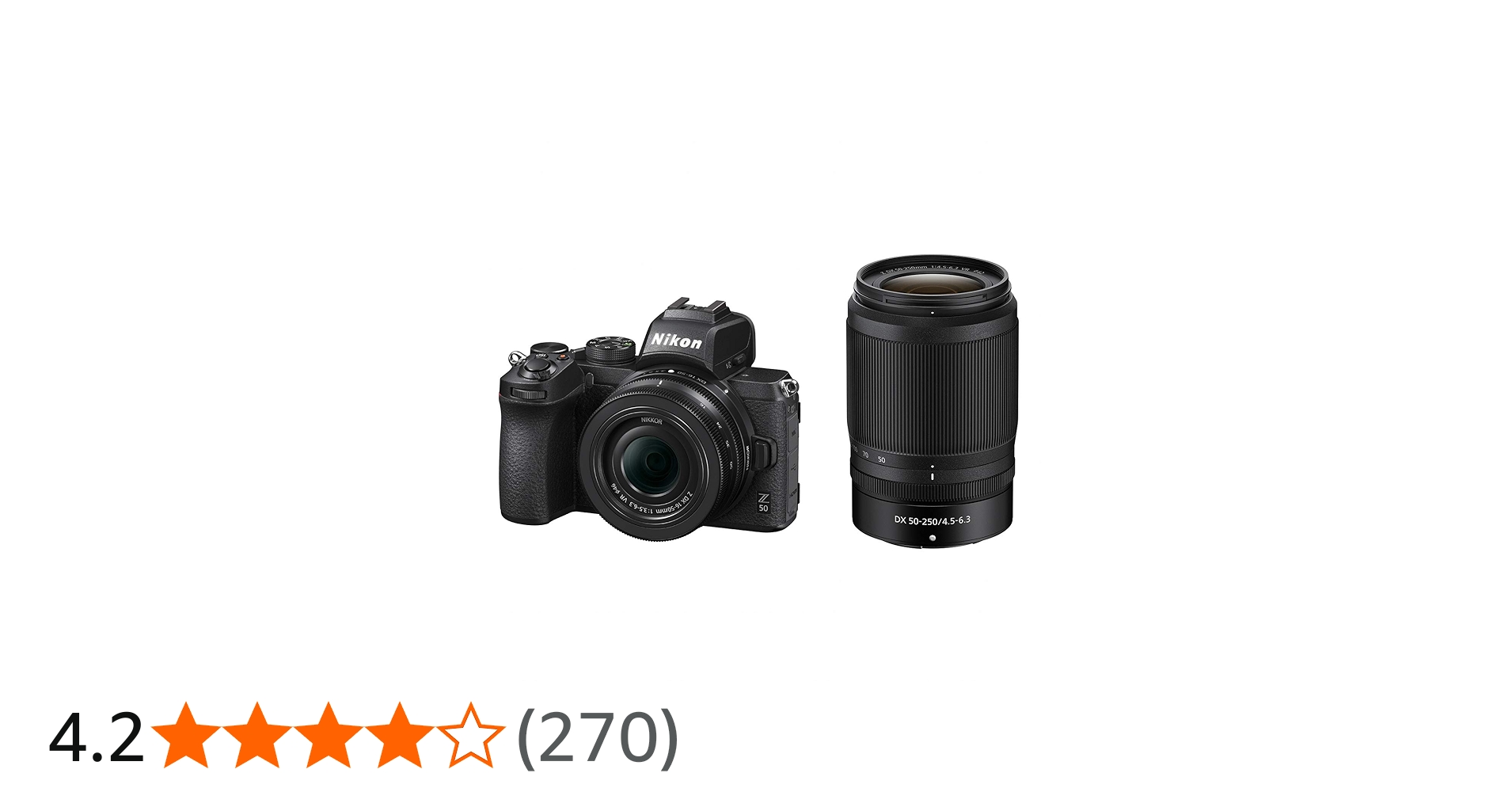 Amazon.co.jp: Nikon Z50WZ Mirrorless Digital Camera Z50 Double