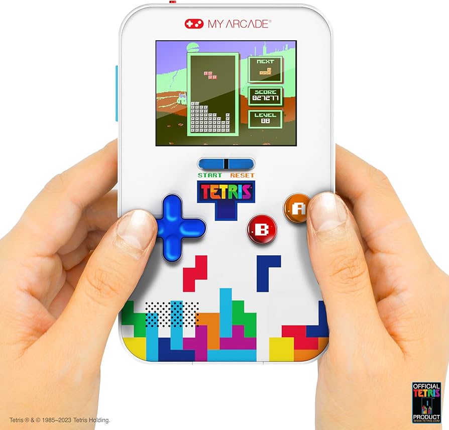 Amazon.com: My Arcade Tetris Go Gamer : Retro Video Game, Handheld