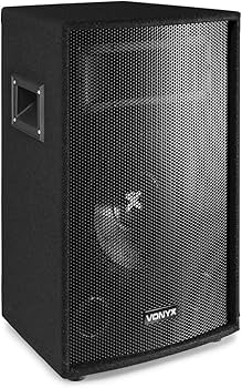 Amazon | Vonyx 12インチパッシブPAスピーカーのペア、ディスコDJ