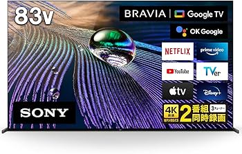 Amazon | ソニー 83V型 4K 有機EL テレビ ブラビア XRJ-83A90J OLED