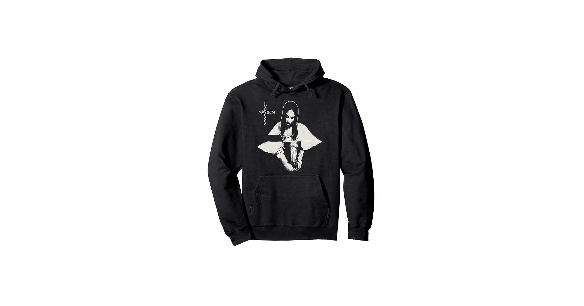 LADY GAGA MAYHEMグレー フリースパーカー M LADY GAGA MAYHEMグレー