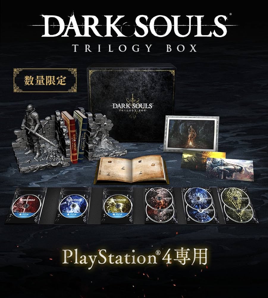 Amazon.co.jp: DARK SOULS TRILOGY BOX 【予約特典】「上級騎士バスト