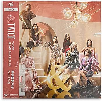 TWICE JAPAN 2nd ALBUM [&TWICE] (VINYL) Out Cover + Vinyl + Lyric
