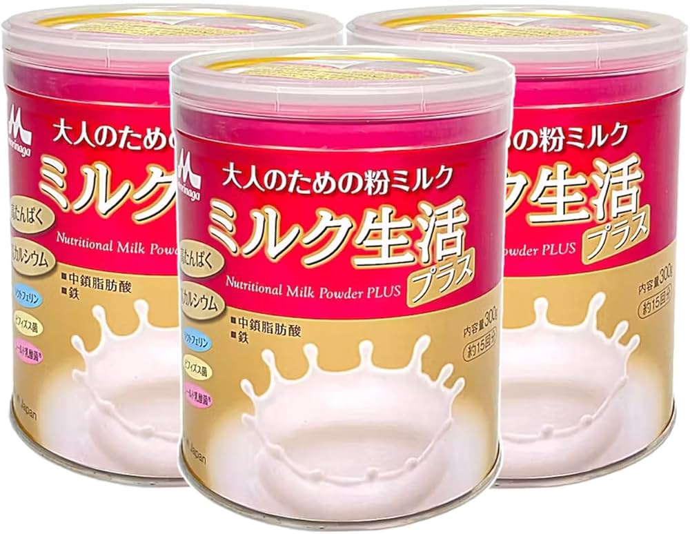 Amazon.co.jp: 森永乳業 大人のための粉ミルク ミルク生活プラス 300g