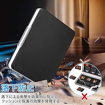 Amazon.co.jp: Homgaty 3DS ソフトケース 48枚 3DS/DS対応 3DSカセット