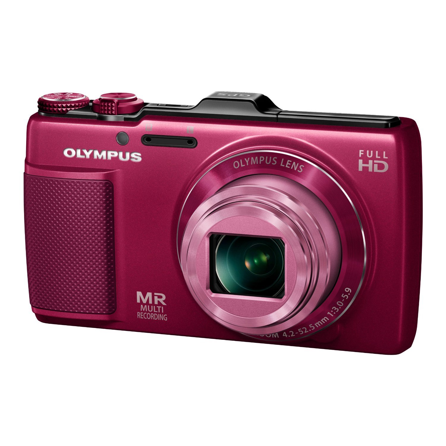 Amazon | OLYMPUS デジタルカメラ SH-25MR レッド iHSテクノロジー GPS