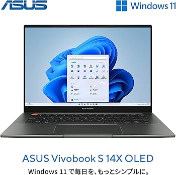 Amazon.co.jp: ASUS M5402RA-M9062W Vivobook S 14X OLED 14.5 Inch