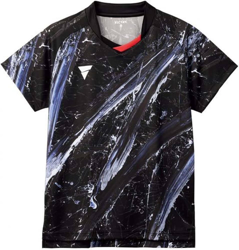 Amazon.co.jp: ヴィクタス(Victas) 卓球 ゲームシャツ V-OGS418 グレー