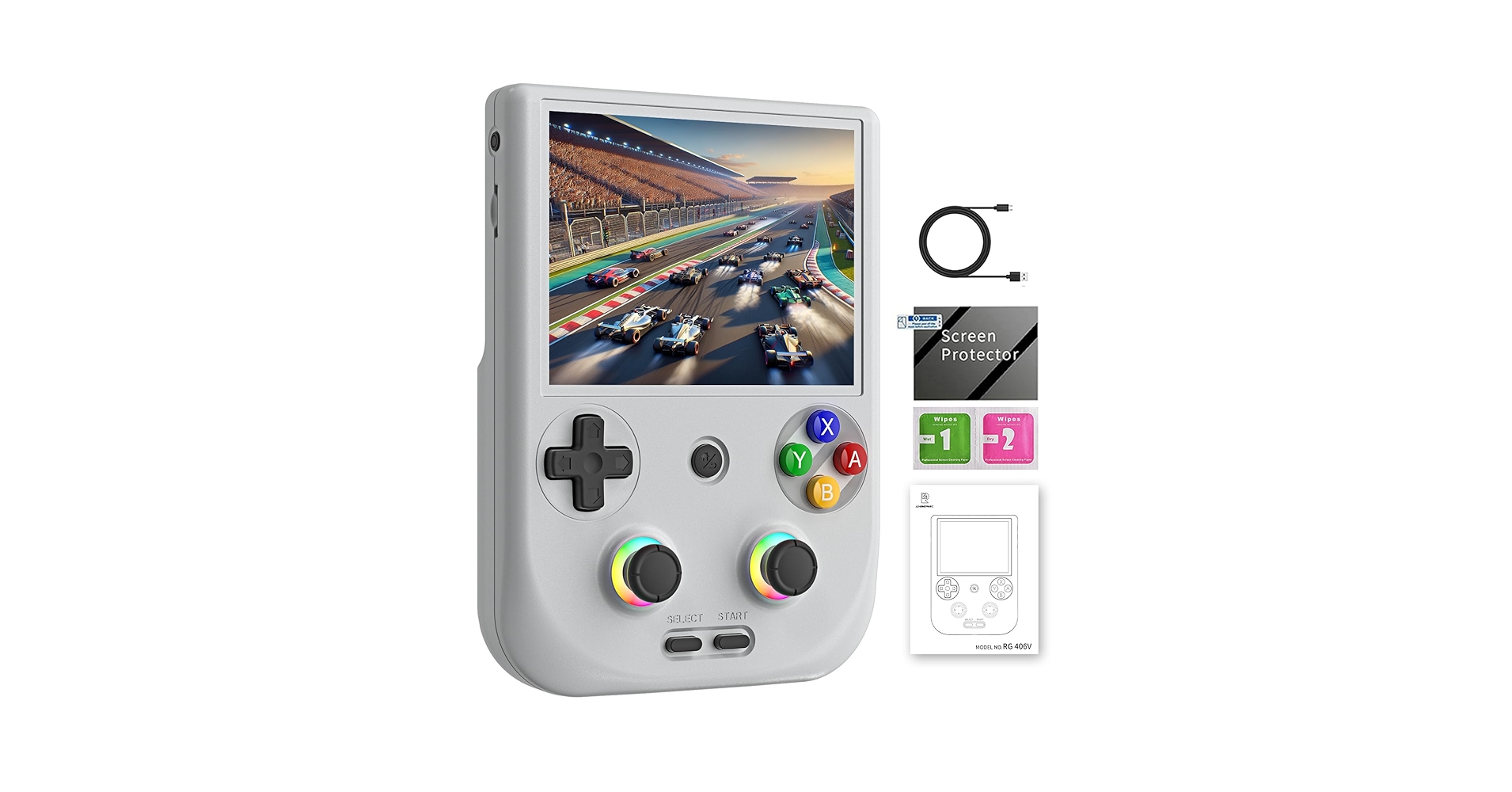 ハンドヘルドゲーム エミュレータ HDD 6TB Anbernic RG406等