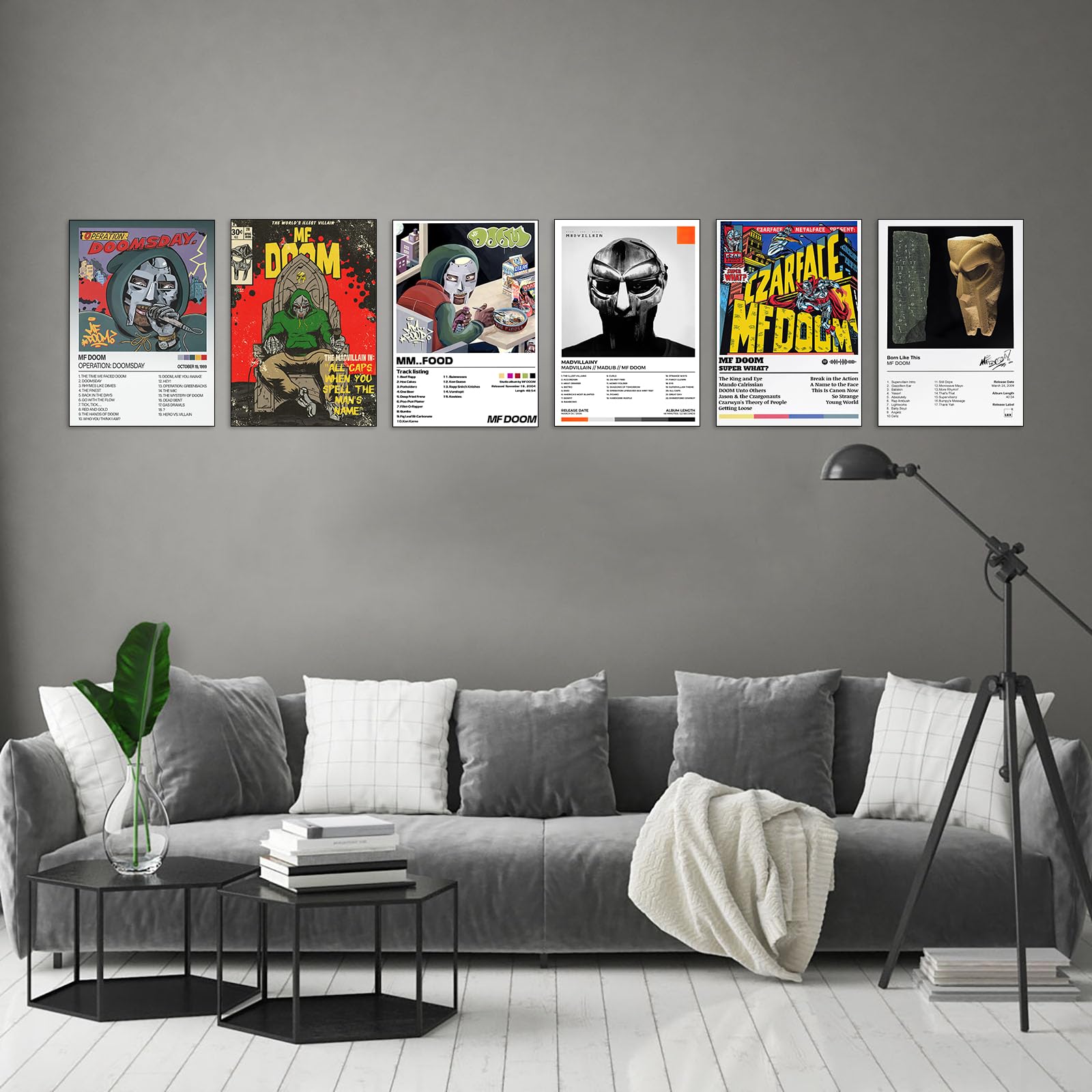 Amazon.co.jp: LSPDAG MF DOOM ミュージックアルバムポスター MM