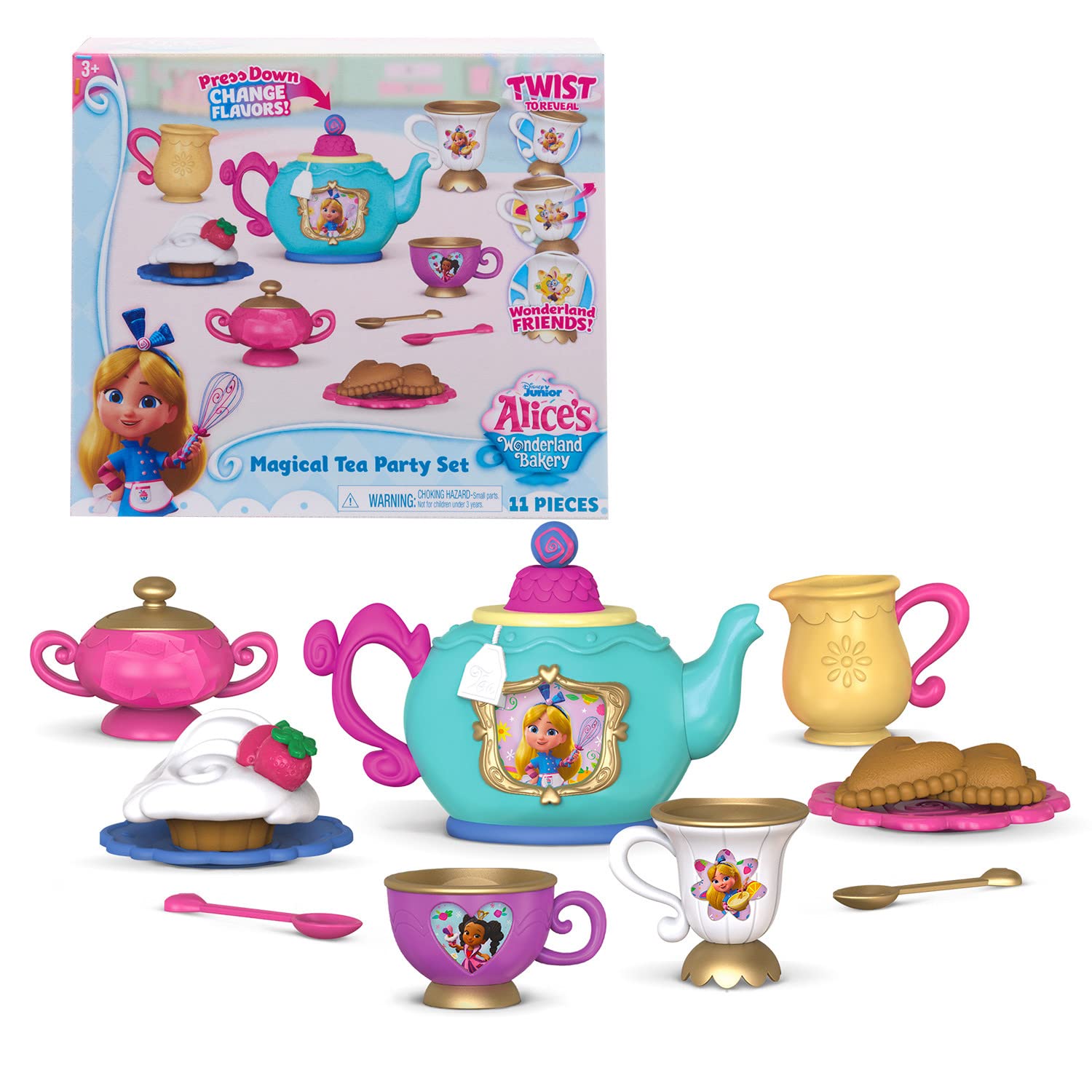 Amazon.com: Disney Junior Alice's Wonderland Bakery Tea Party