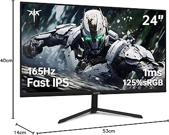 Amazon.co.jp: KTC 24インチ ゲーミングモニター 165Hz FHD