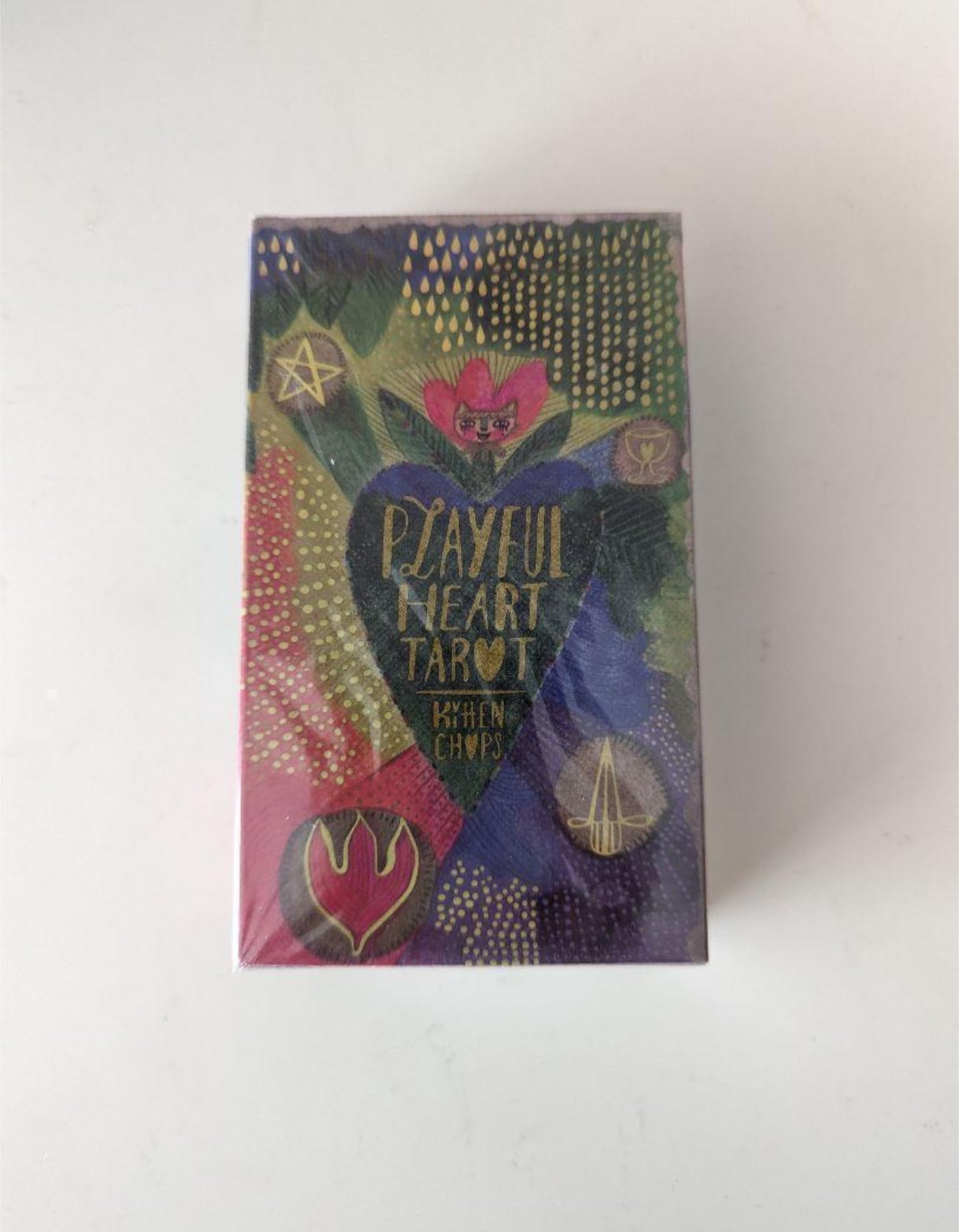 Amazon.co.jp: プレイフルハートタロットカード、ポップでカラフルな