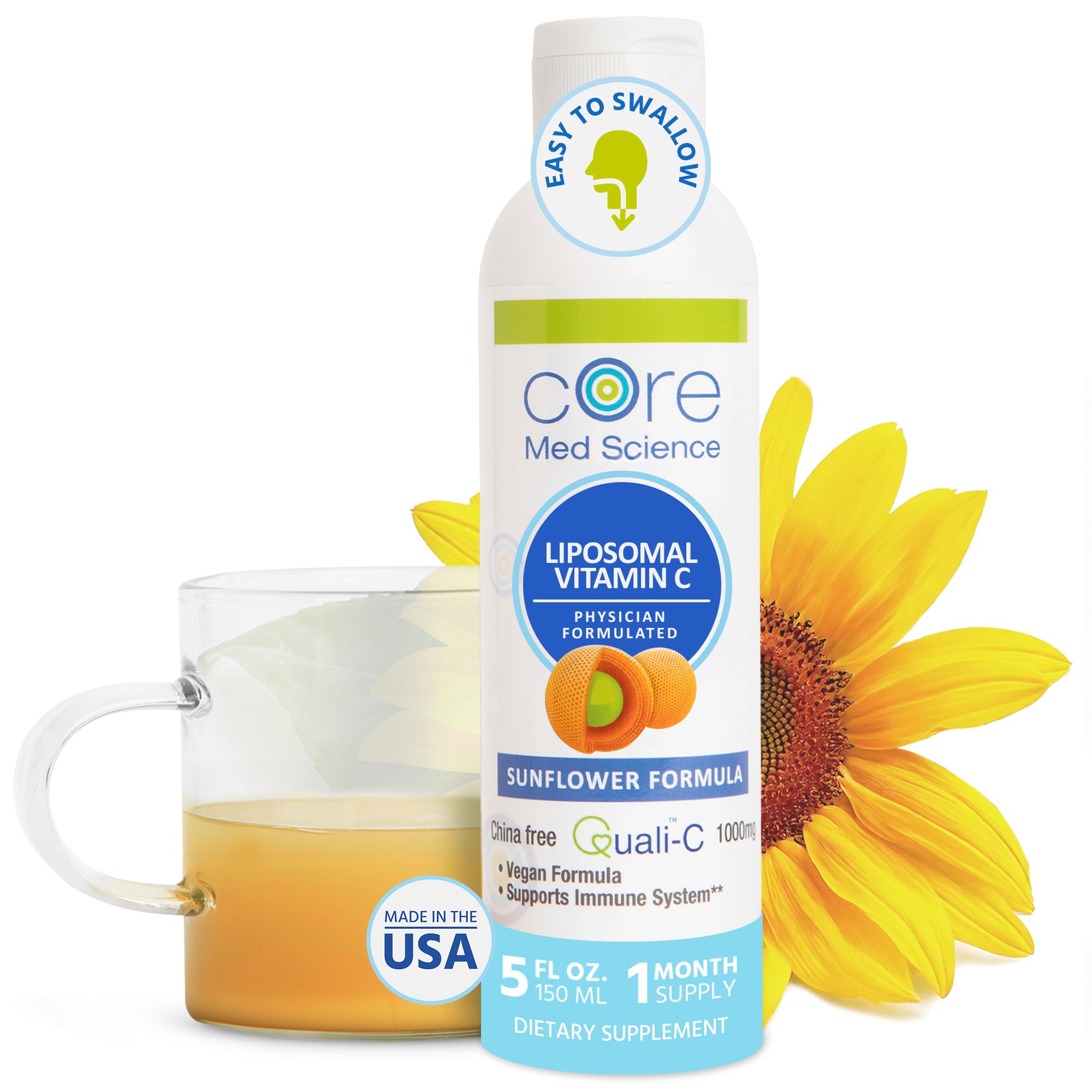 Amazon.com: Core Med Science Liposomal Vitamin C 1000mg Liquid