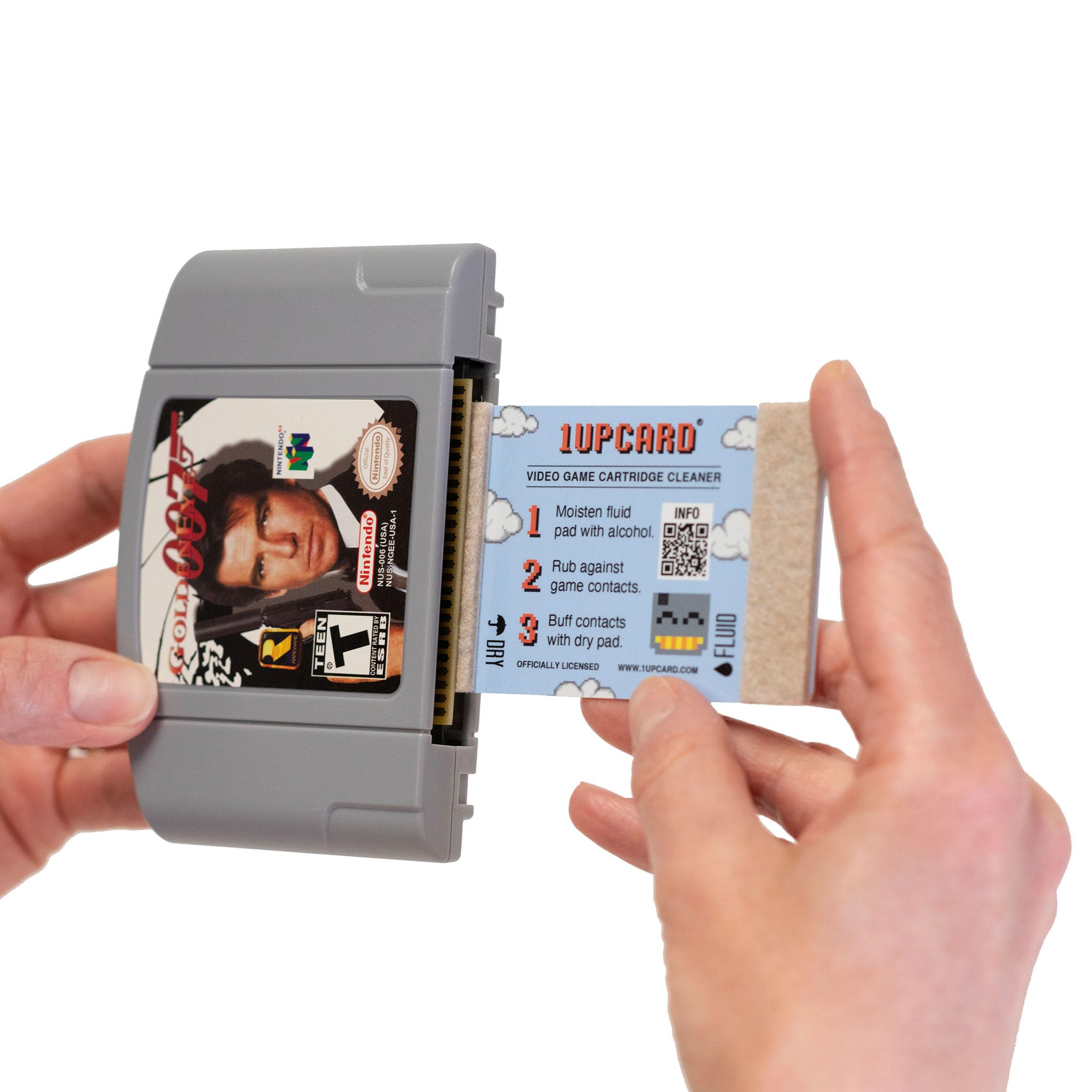 Amazon | 1UPcard Universal Retro Video Game Cartridge Cleaner Kit