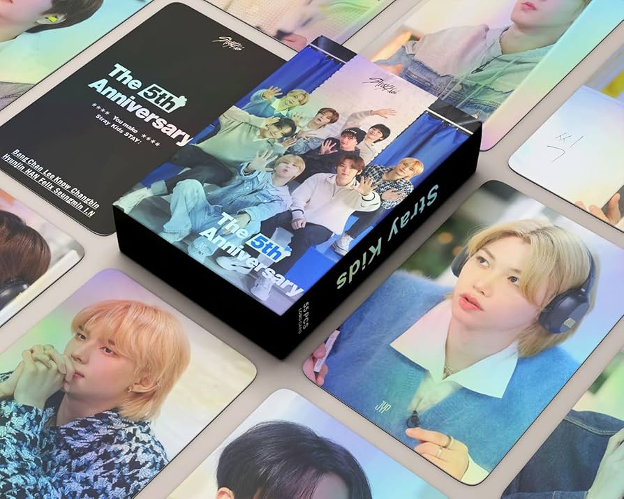 Amazon.com: Funwaretech Stray Kids 5th Anniversary Laser