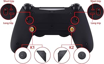 Amazon.co.jp: eXtremeRate ps4 CUH-ZCT2コントローラー背面ボタンDawn