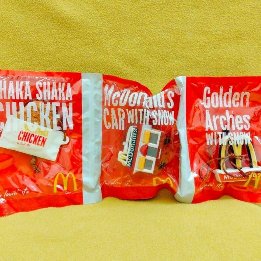 Amazon.co.jp: 当時物2010年マクドナルドハッピーセットフード