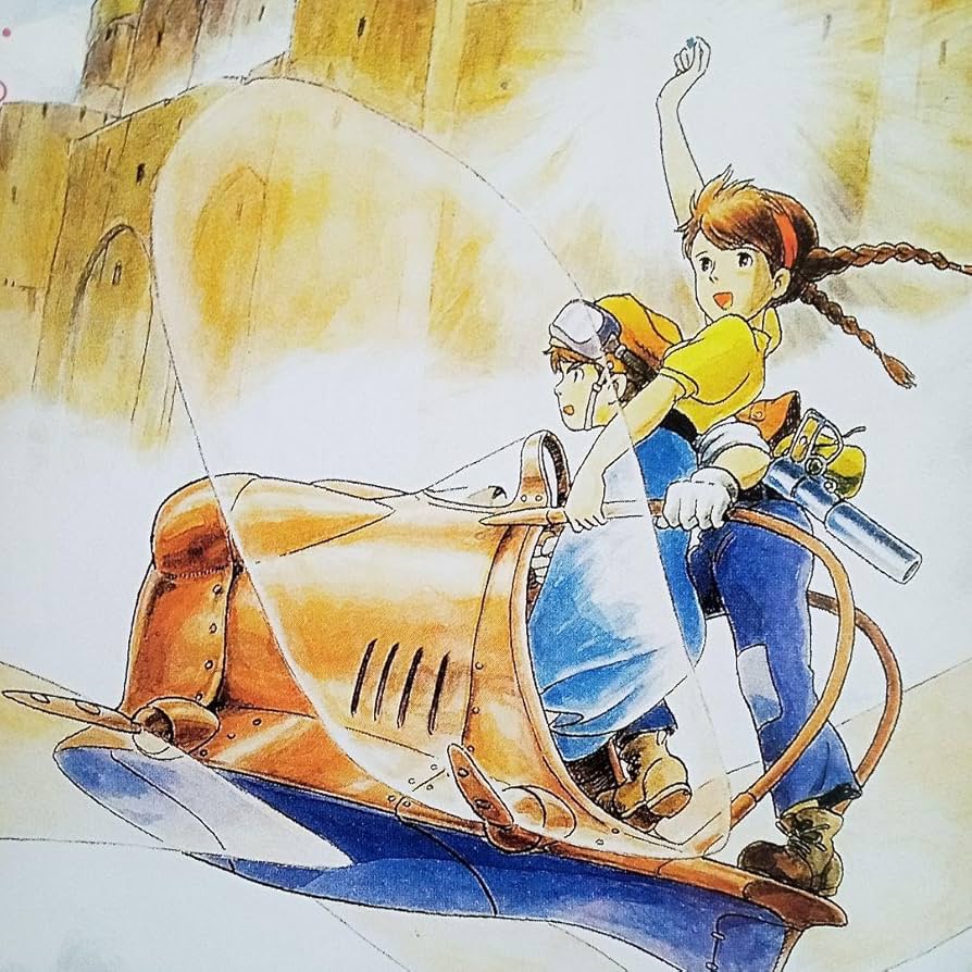 Amazon.co.jp: 天空の城ラピュタ イラスト 額付き : ホーム＆キッチン