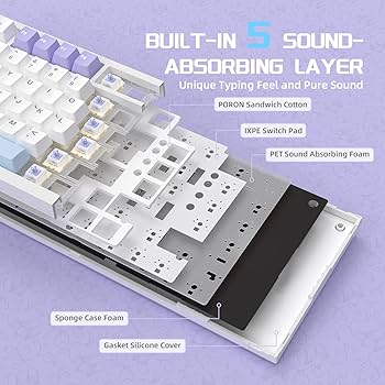 Amazon.com: Attack Shark ajazz AK820 Pro Wireless Mechanical
