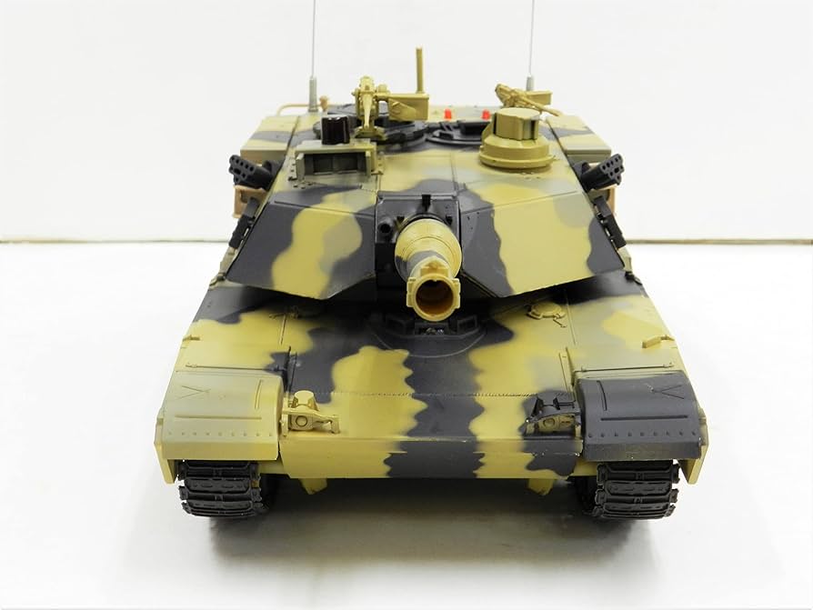 Amazon.co.jp: ヘンロン 2.4GHz 1/24 戦車ラジコン アメリカ軍 M1A2