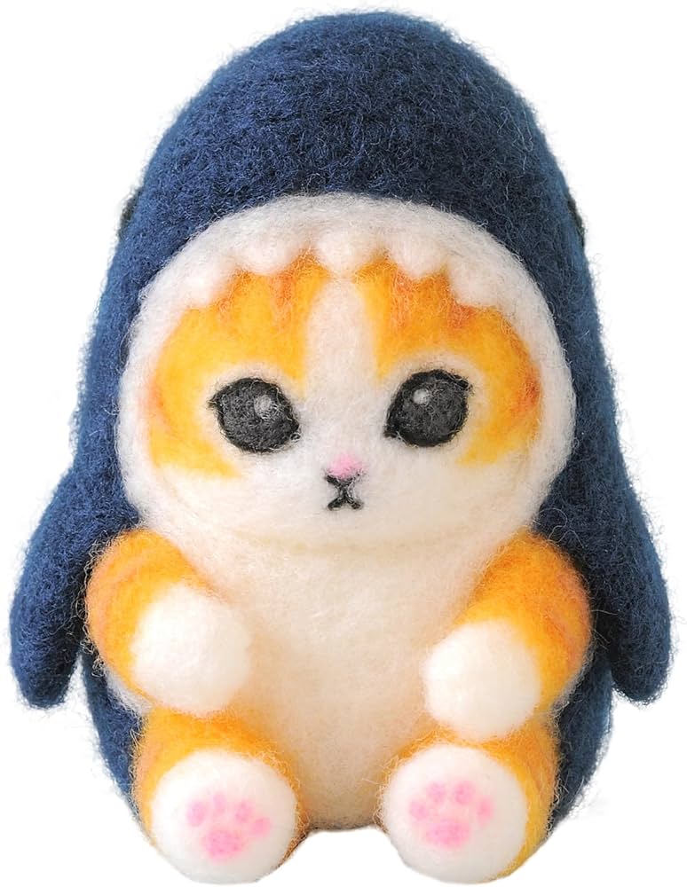 Amazon.co.jp: ニードルフェルトでつくる サメにゃん : ホビー