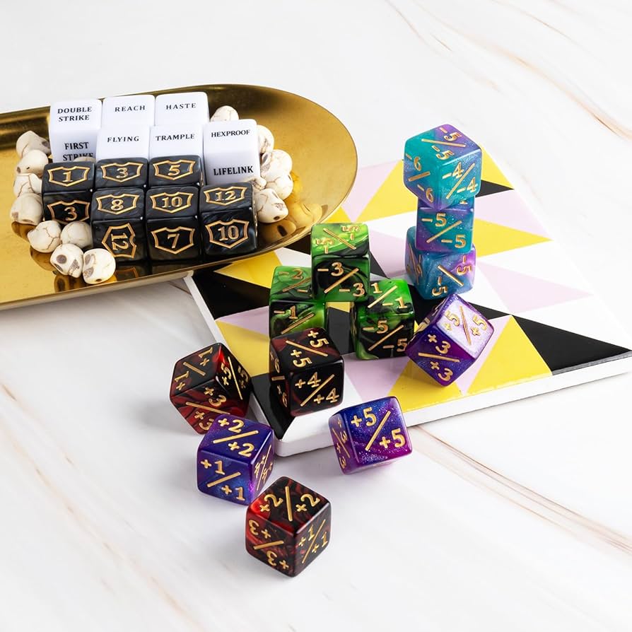 Amazon.co.jp: MTGダイスカウンター63個 バルク能力キーワード MTG