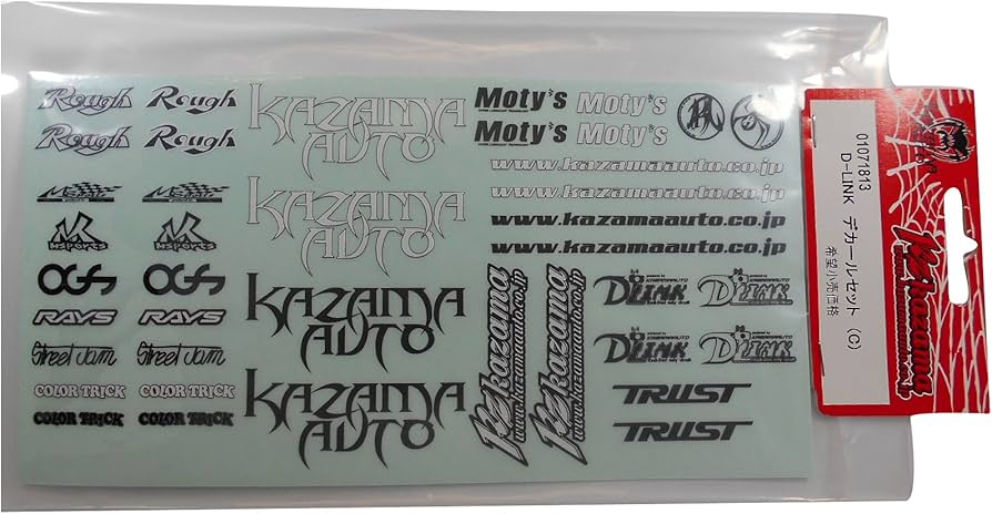 Amazon.co.jp: 風間オート (KAZAMA AUTO) 01071813 D-LINK デカール