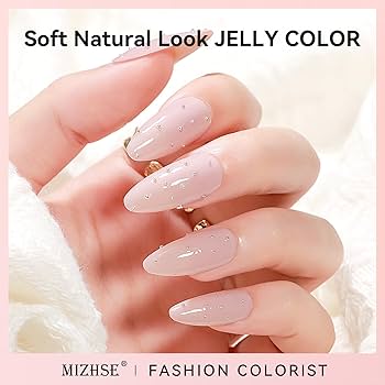 Amazon.com : MIZHSE Nail Polish Set: 6 Classic Nude Colors