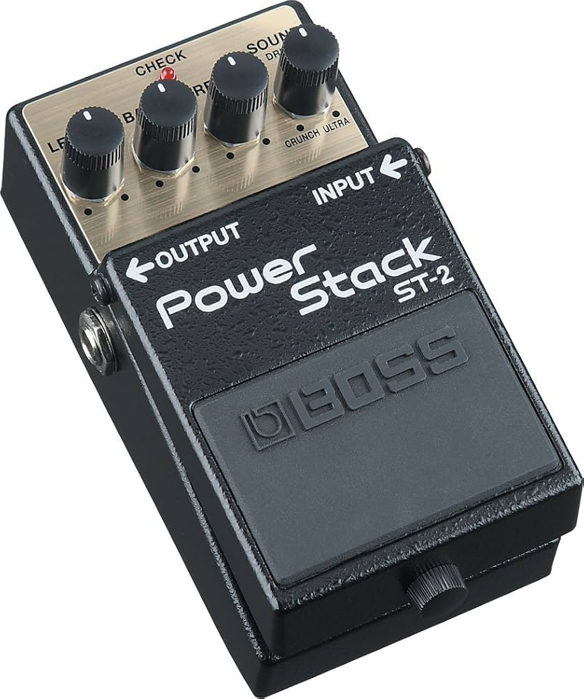 Amazon.com: BOSS ST-2 Power Stack Guitar Pedal (ST-2), Black