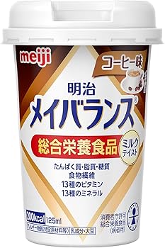 Amazon.co.jp: 明治 メイバランスミニカップ（Mini） コーヒー味 125ml