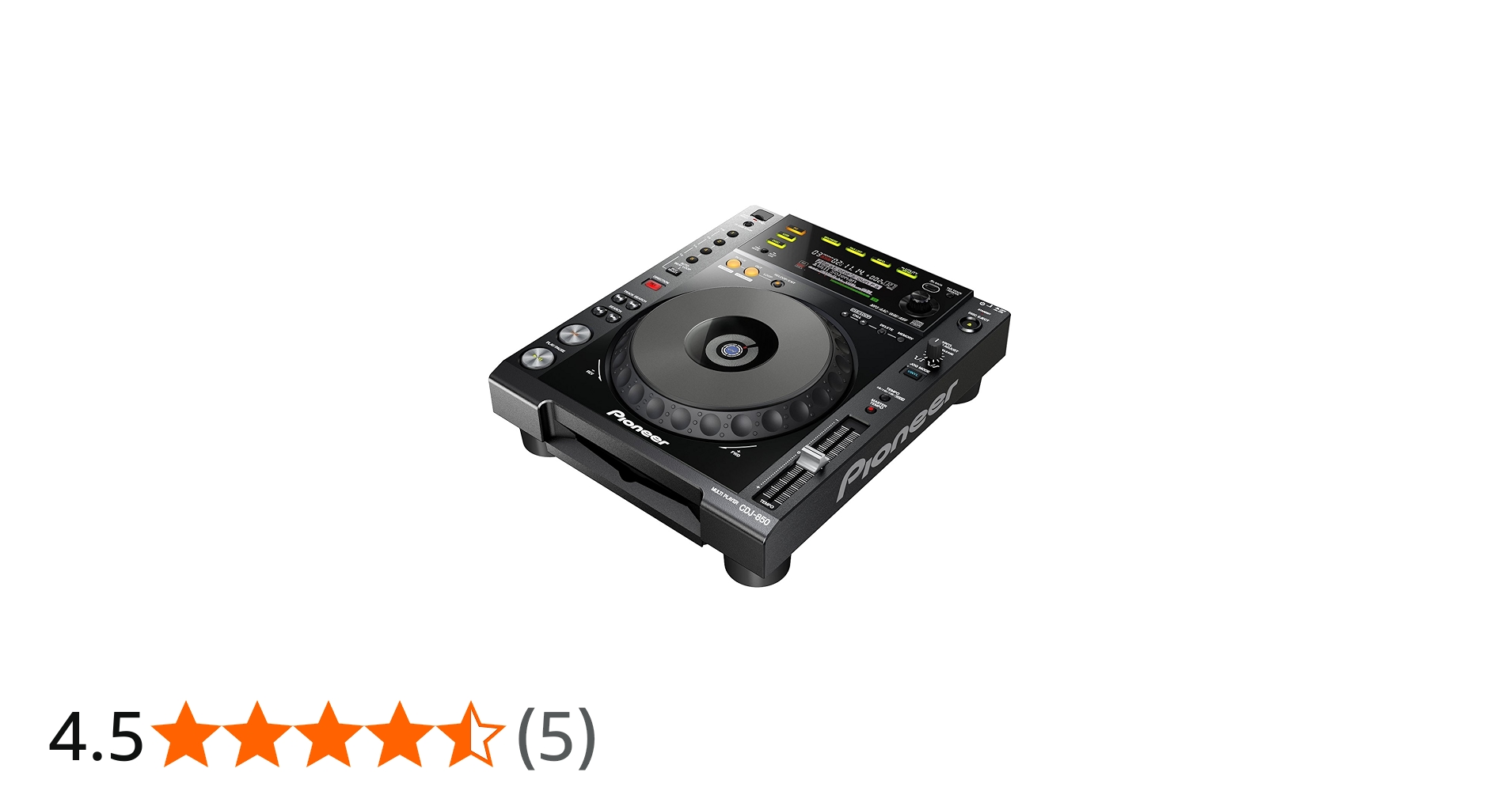 Amazon.co.jp: Pioneer CDJ-850-K CD Player for DJing, Black