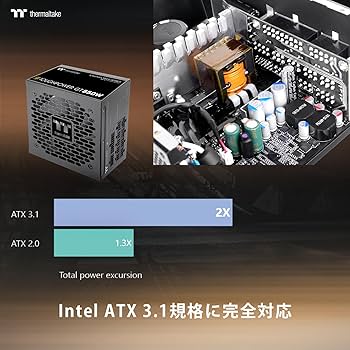 Amazon | Thermaltake TOUGHPOWER GT 850W ATX 3.1/PCI Express 5.1