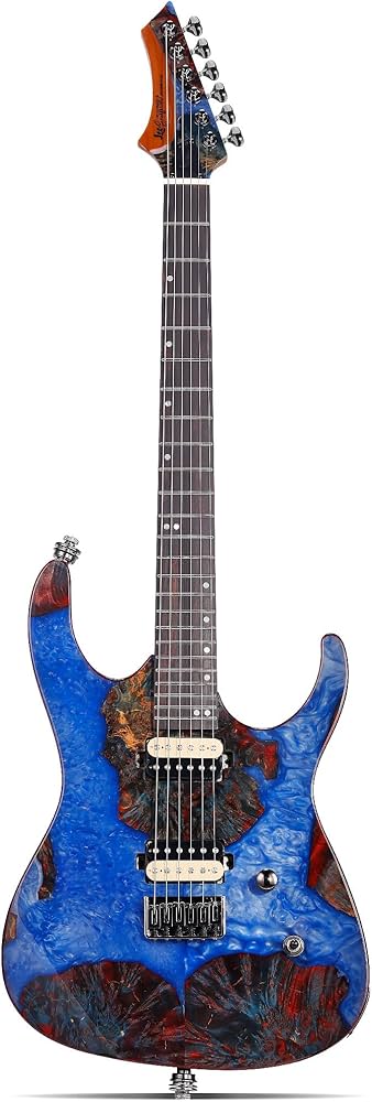 Amazon.com: Leo Jaymz Electric Guitar Monsoon Deluxe Series
