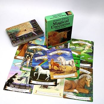 Amazon.co.jp: ドリーンバーチューマジックユニコーンオラクルカード44