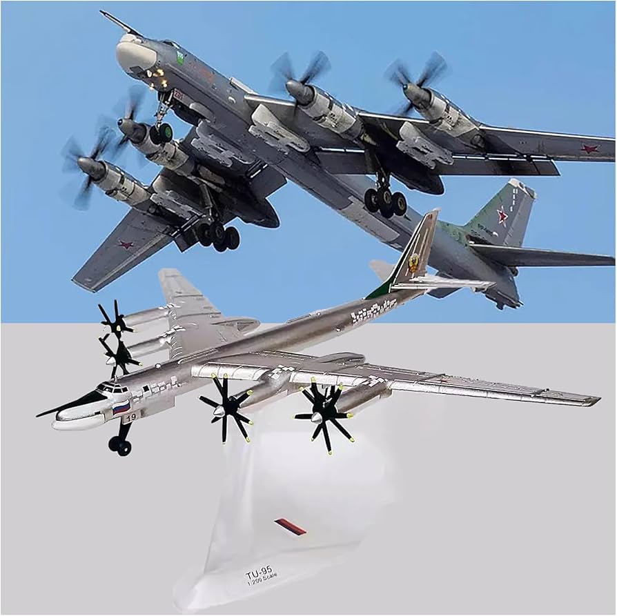 Amazon.co.jp: ODddot 1:200ロシアTU95戦略爆撃機合金モデルTU95ベア