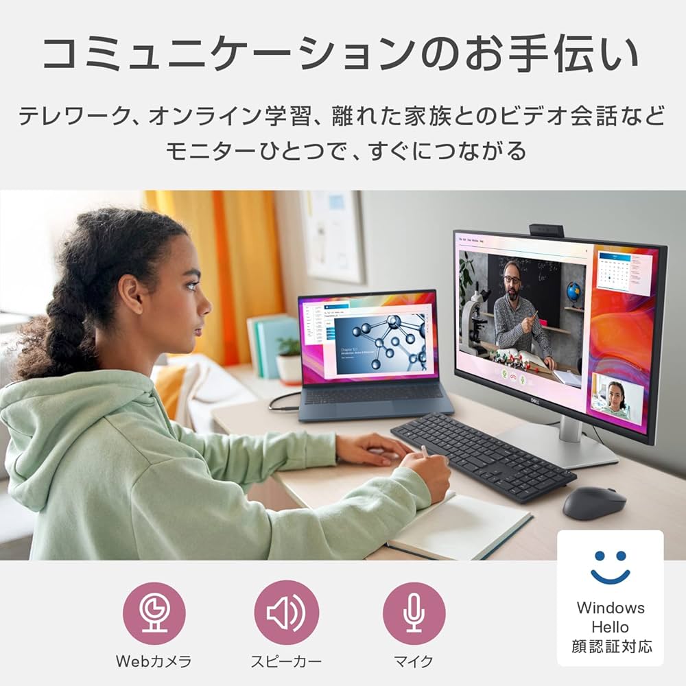 Amazon.co.jp: Dell S2422HZ 23.8インチ ビデオ会議 モニター