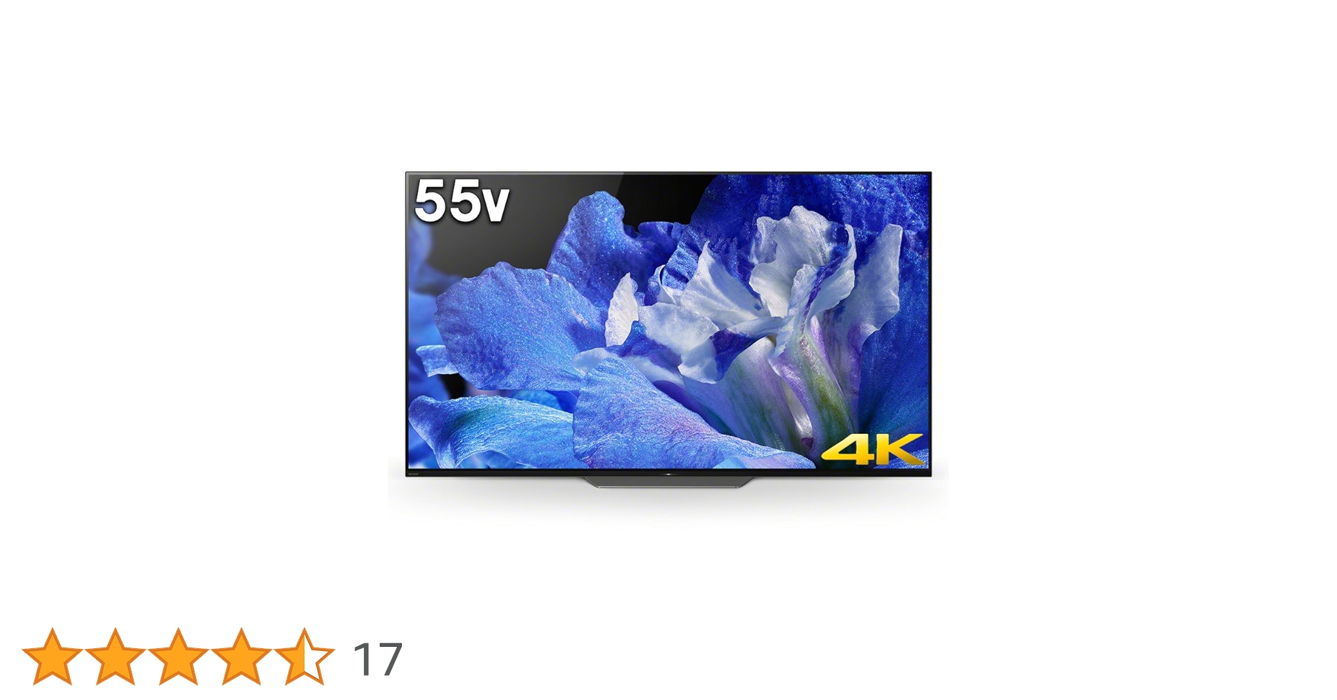 SONY 4K有機ELテレビ 55インチ BRAVIA ネット動画 d5068 2025年最新