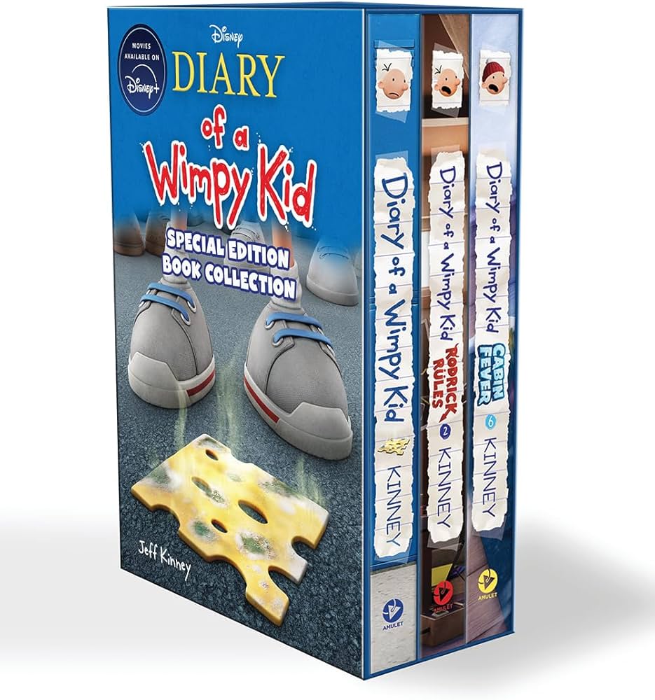 Diary of a Wimpy Kid 3-Book Collection: Special Disney+ Cover