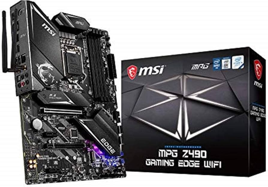 Amazon.com: MSI MPG Gaming Edge Intel Z490 LGA 1200 ATX DDR4-SDRAM