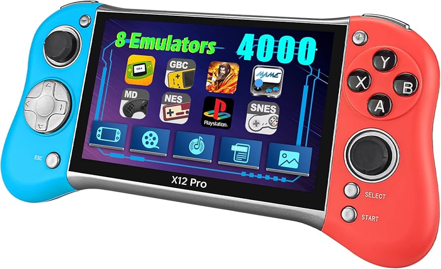 Amazon | Fadist ハンドヘルドゲーム機 レトロミニゲーム機 4000以上の