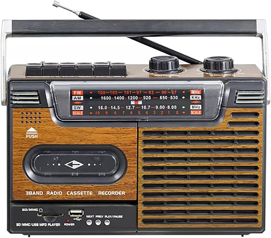 Amazon.co.jp: ポータブルカセットプレーヤーレコーダー、ノイズレス