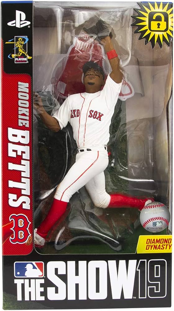 Amazon | MLB ザ・ショー19 ムーキーベッツ アクションフィギュア