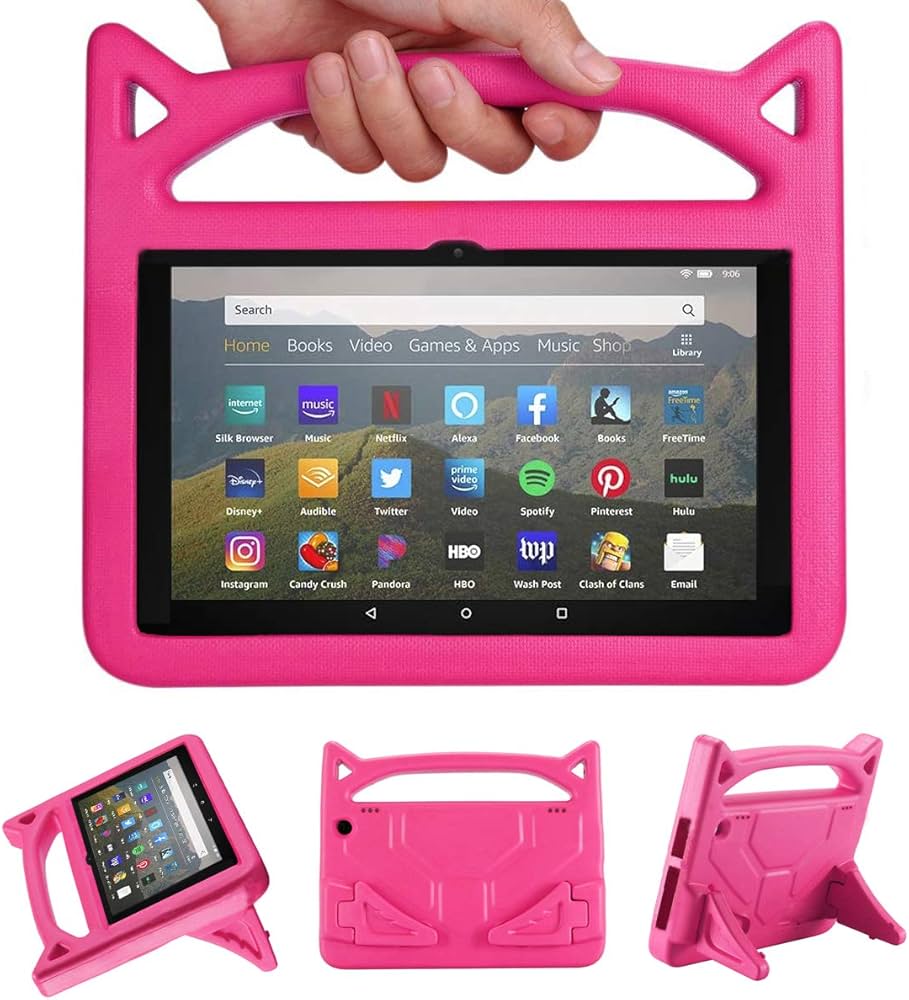 Amazon.com: Fire HD 8 Case,Fire HD 8 Tablet Case for Kids,(2024