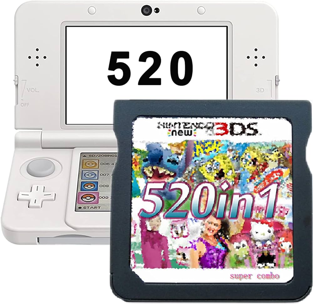 Amazon.co.jp: 520 in 1 ゲームカード スーパーコンボゲーム