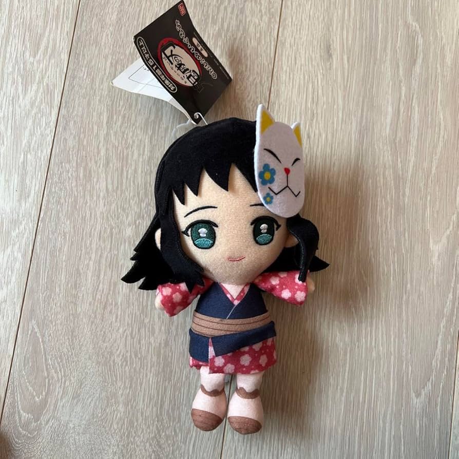Amazon.co.jp: 鬼 滅 Chibi ぬいぐるみ 錆兎 真菰 : おもちゃ