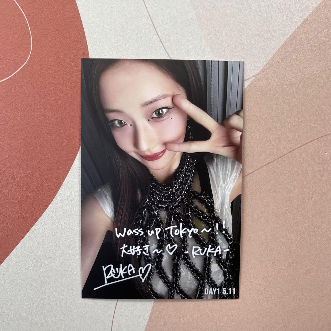 Amazon.co.jp: BABYMONSTER 5 11会場限定 B賞サイン ポストカード ルカ